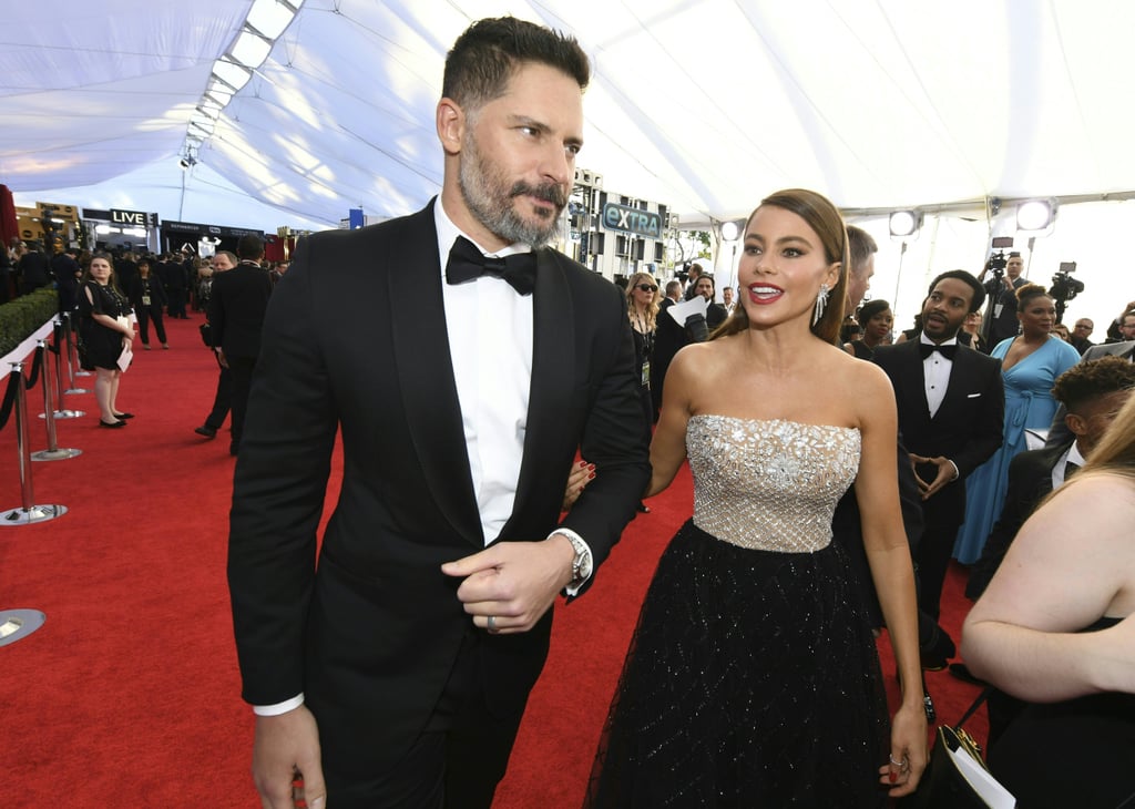 Sofia Vergara and Joe Manganiello at the 2017 SAG Awards