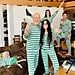 Demi Moore and Bruce Willis Matching Green Leveret Pyjamas