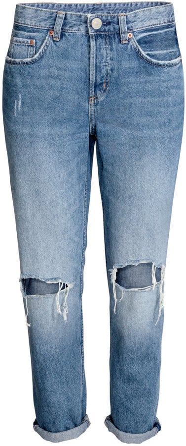 H&M Boyfriend Jeans ($40) | Spring 2016 Denim Trends | POPSUGAR Fashion ...