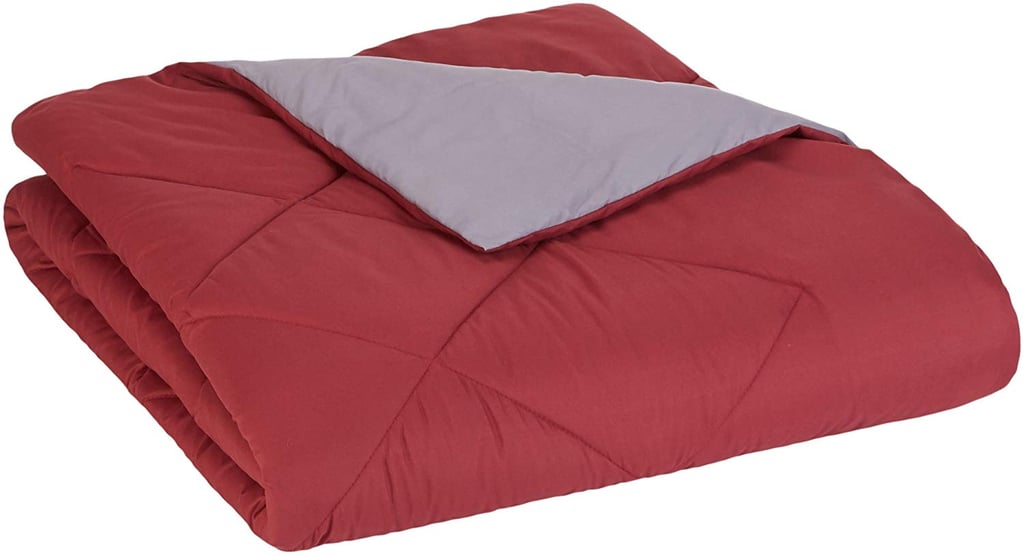 Amazon Basics Reversible Microfibre Comforter Blanket