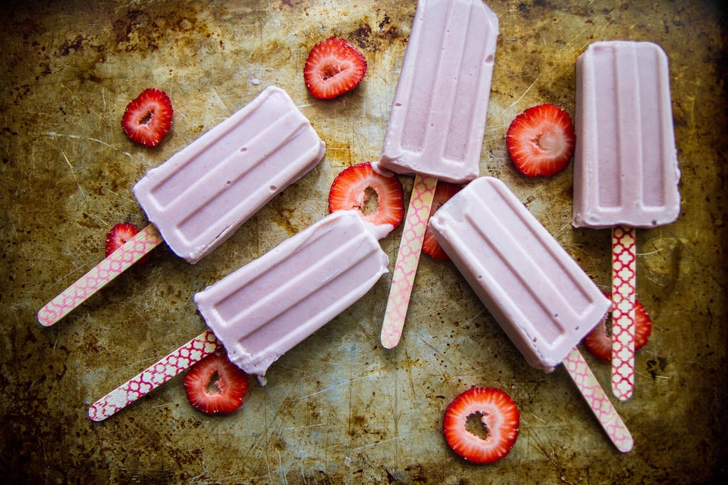 Strawberry "Cheesecake" Pops