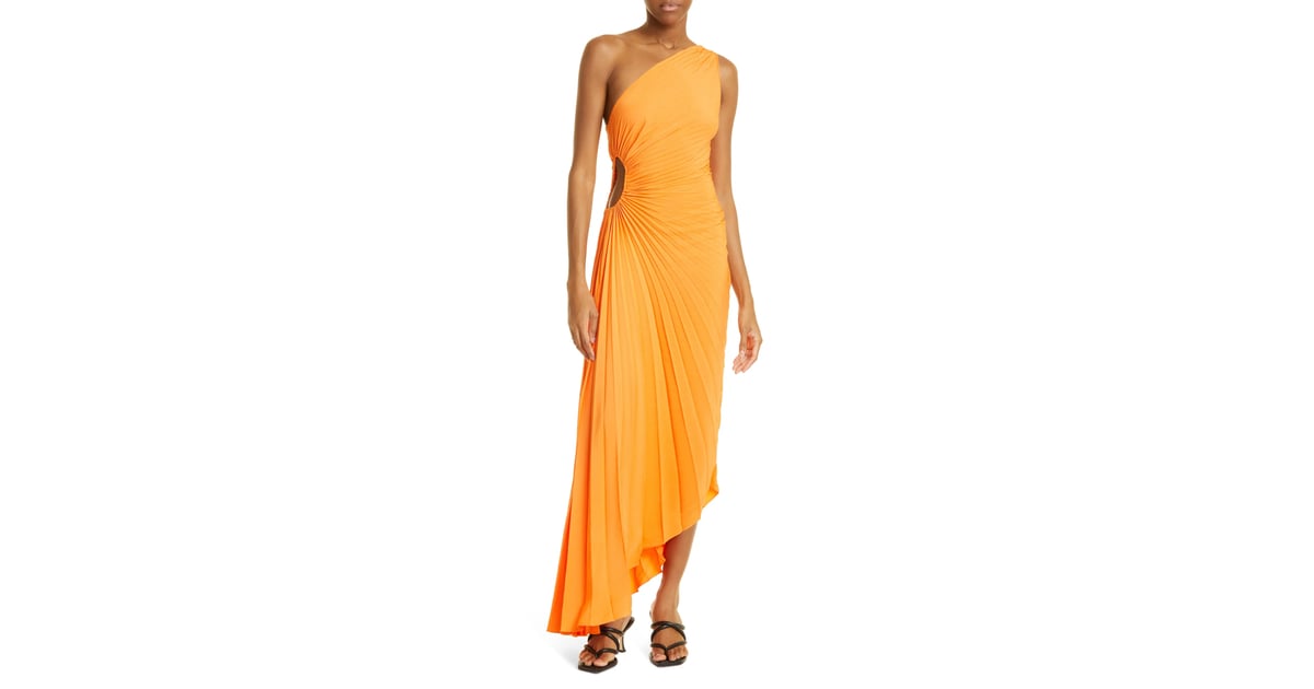 Resort-Ready: A.L.C. Delfina Cutout One-Shoulder Maxi Dress | Best ...