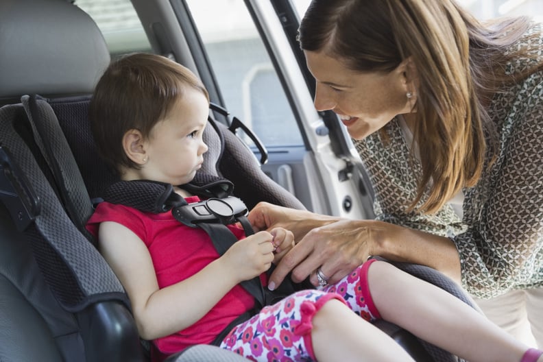 Infant car online seat proper fit