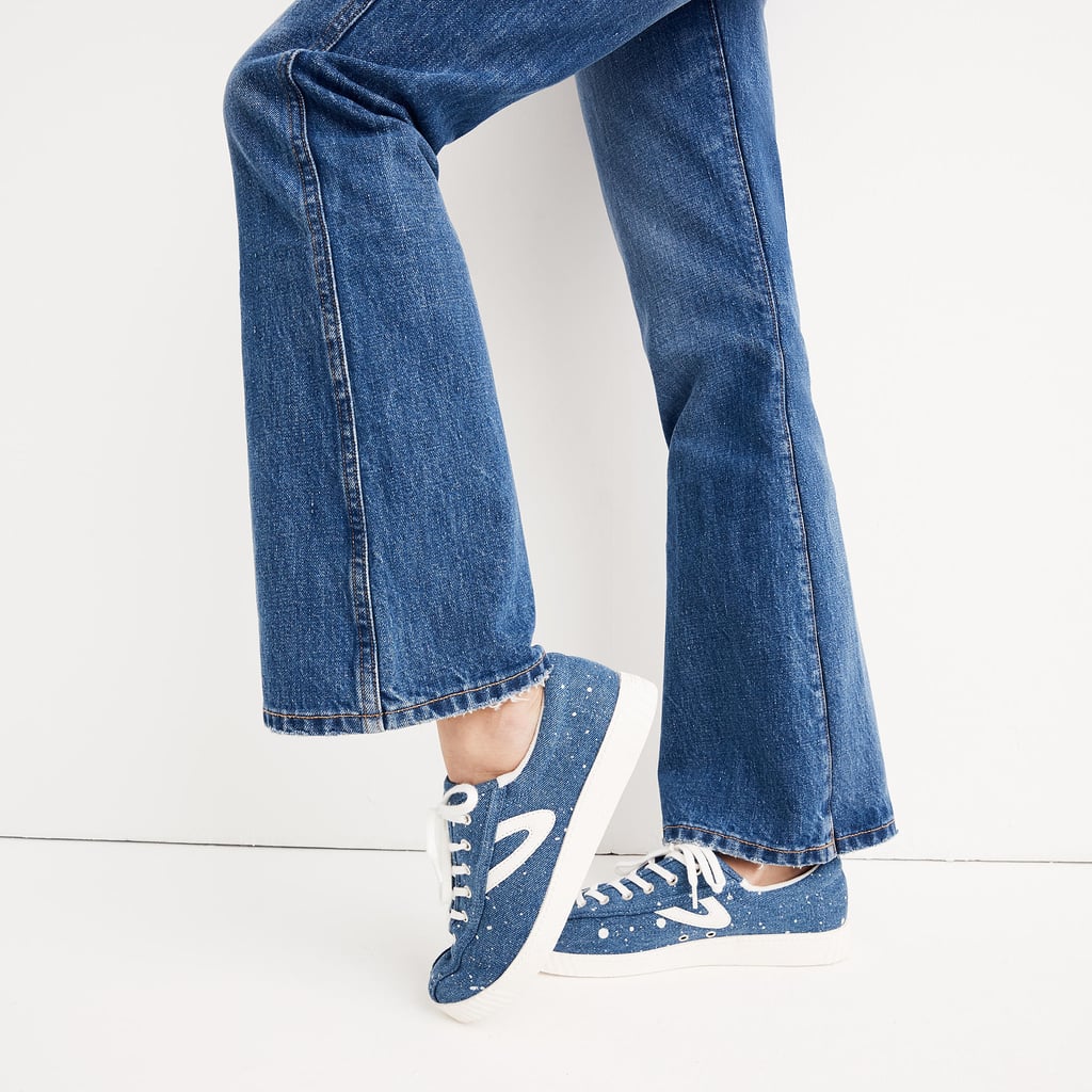 womens petite flare leg jeans