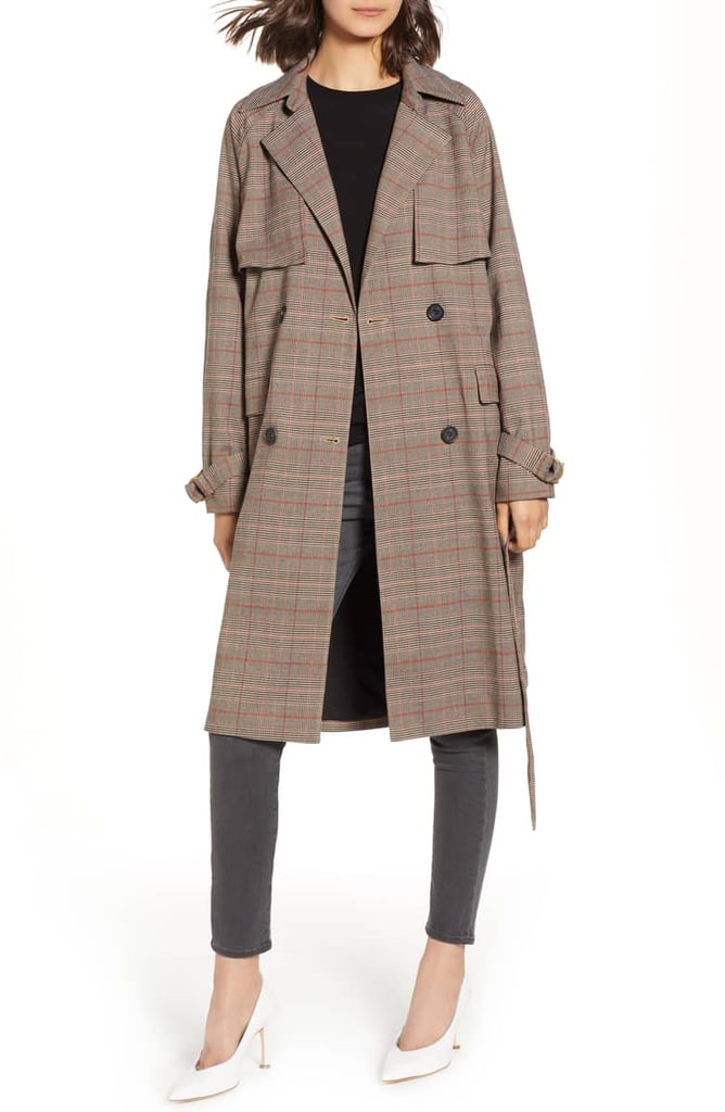 Chelsea28 Plaid Trench Coat | Best Spring Coats | POPSUGAR Fashion Photo 20