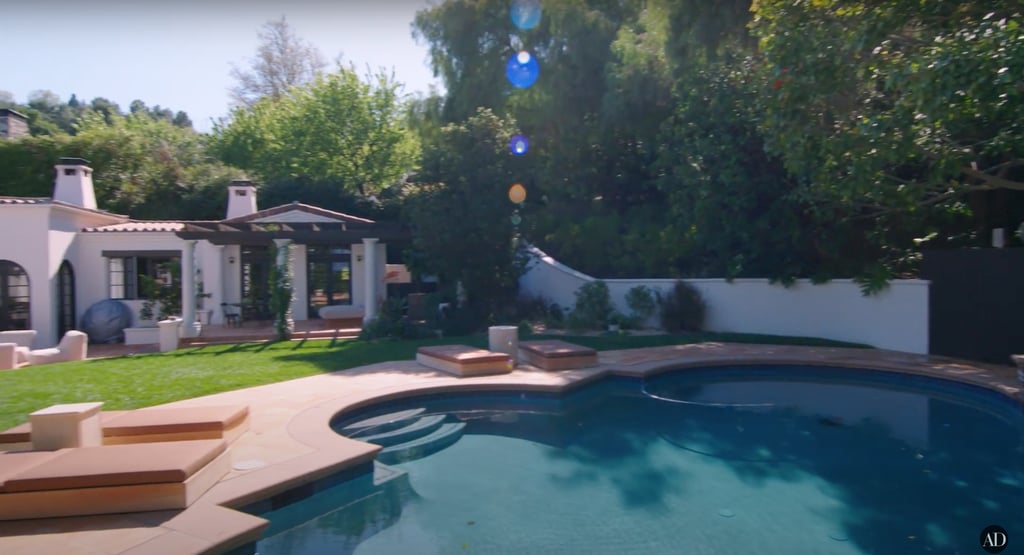We're totally not at all jealous of her backyard.