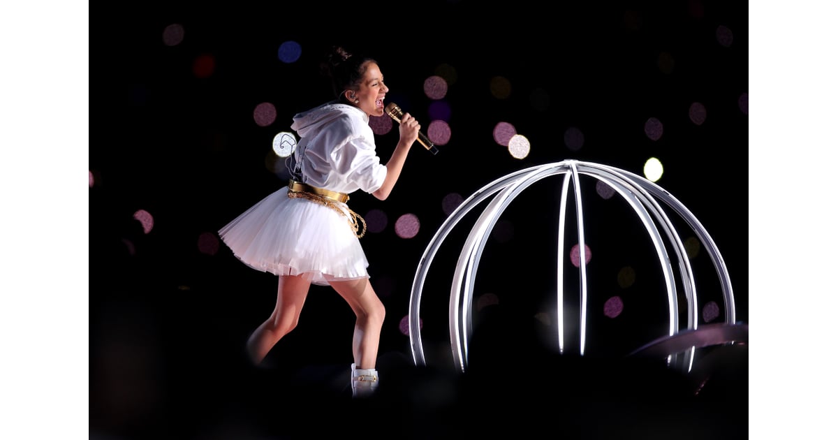 Watch Jennifer Lopez's Daughter Emme Sing at the Super Bowl | POPSUGAR Family Photo 9
