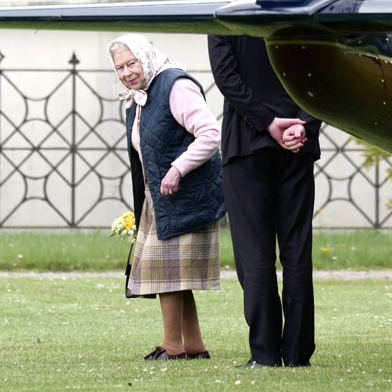 Queen Elizabeth II Meeting Prince Louis For the First Time