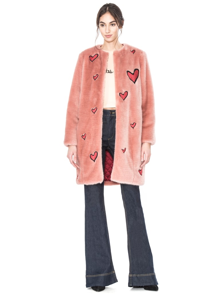 Alice + Olivia Madge Faux Fur Coat