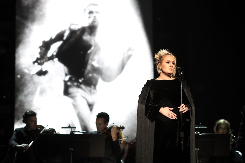 Adele at the 2017 Grammys
