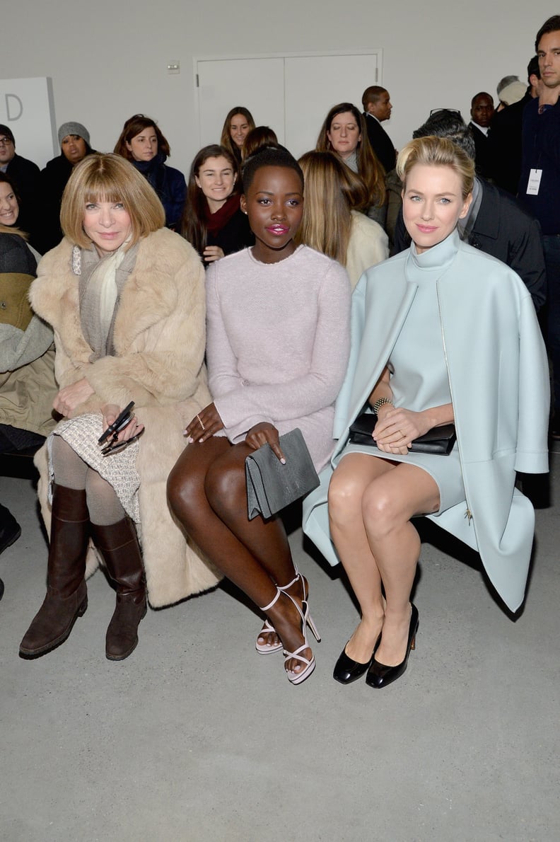 Anna Wintour, Lupita Nyong'o, and Naomi Watts