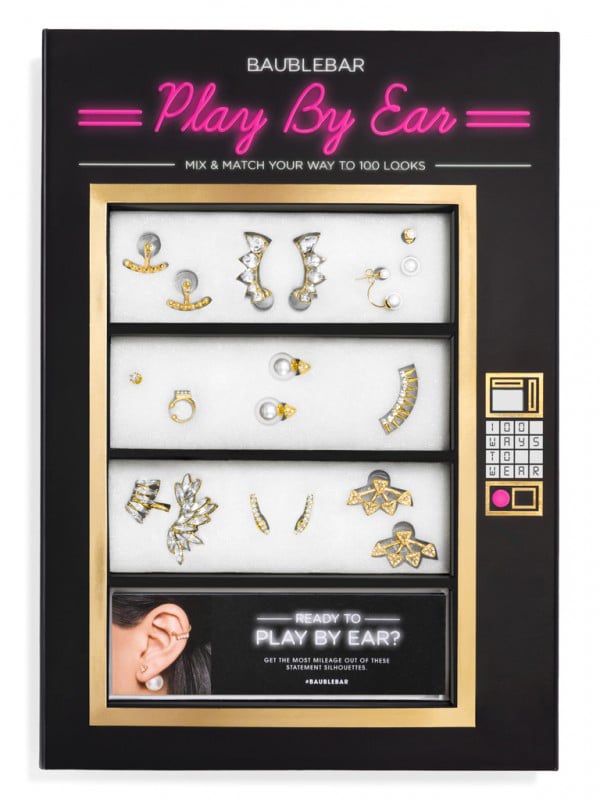 The  BaubleBar Play by Ear gift set ($100) is for the jewelry-lover. So many fun mix and match options!