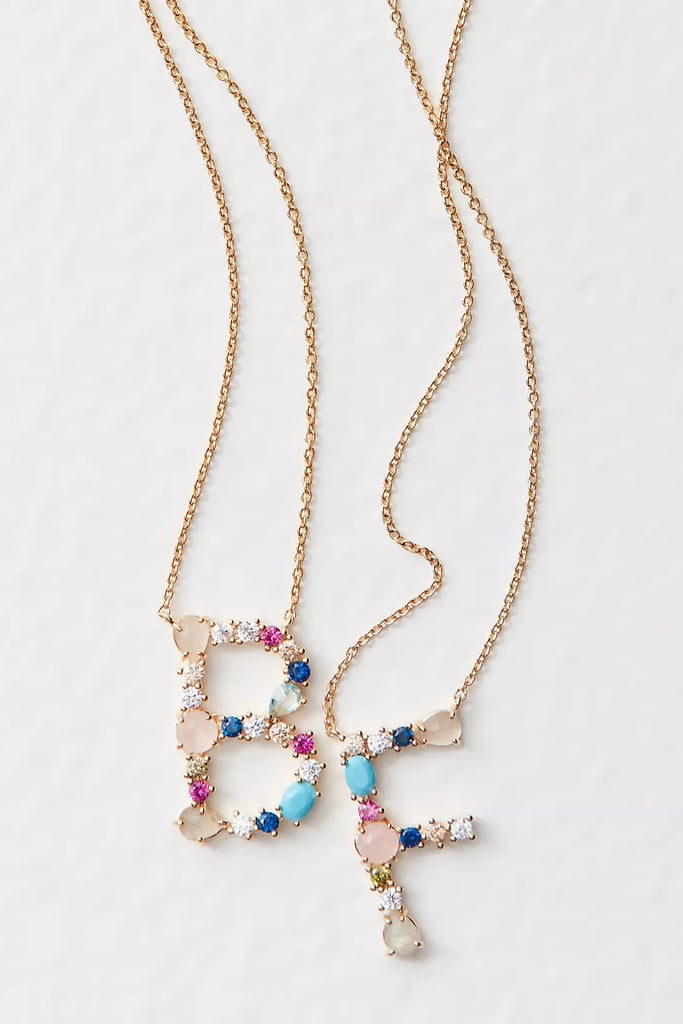 A Personal Present: Tai Jewelry Tai Stone Monogram Necklace | Best