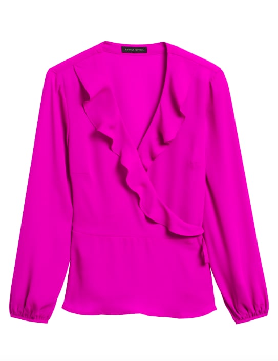 Ruffle-Wrap Top