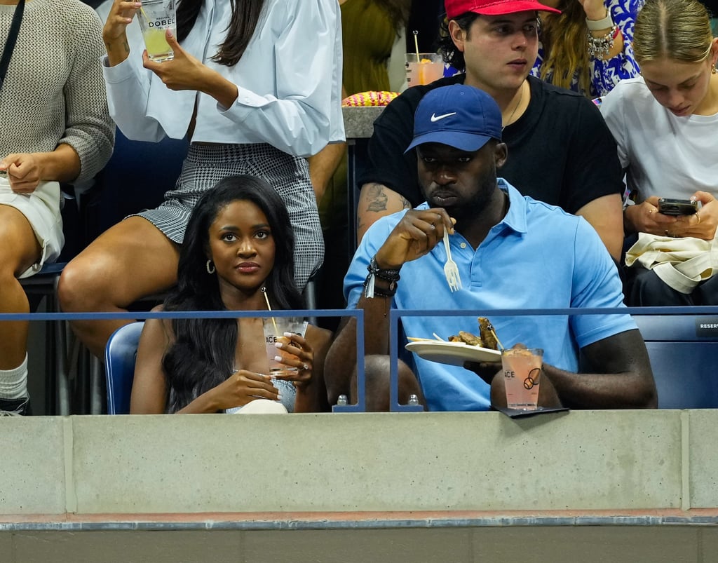 Charity Lawson and Dotun Olubeko at the US Open on Aug. 31.

    Related:

            
            
                                    
                            

            We Love Charity and Dotun's "Bachelorette" Fairy Tale — and Got the Scoop on Their Nigerian Wedding