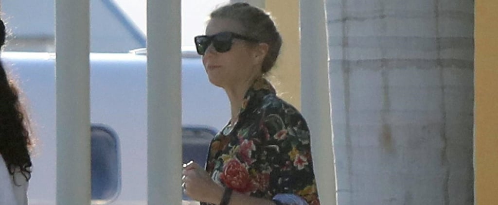 Gwyneth Paltrow Floral Jumpsuit in Mexico