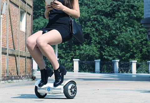 Self-Balancing Scooter With Seat