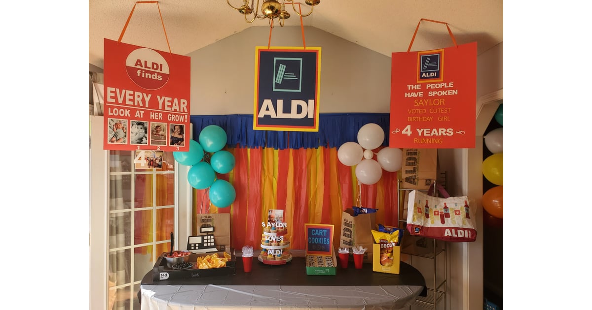 Mom Throws Daughter an AldiThemed Birthday Party — Photos POPSUGAR