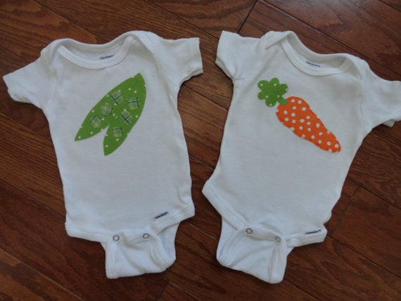 peas and carrots set