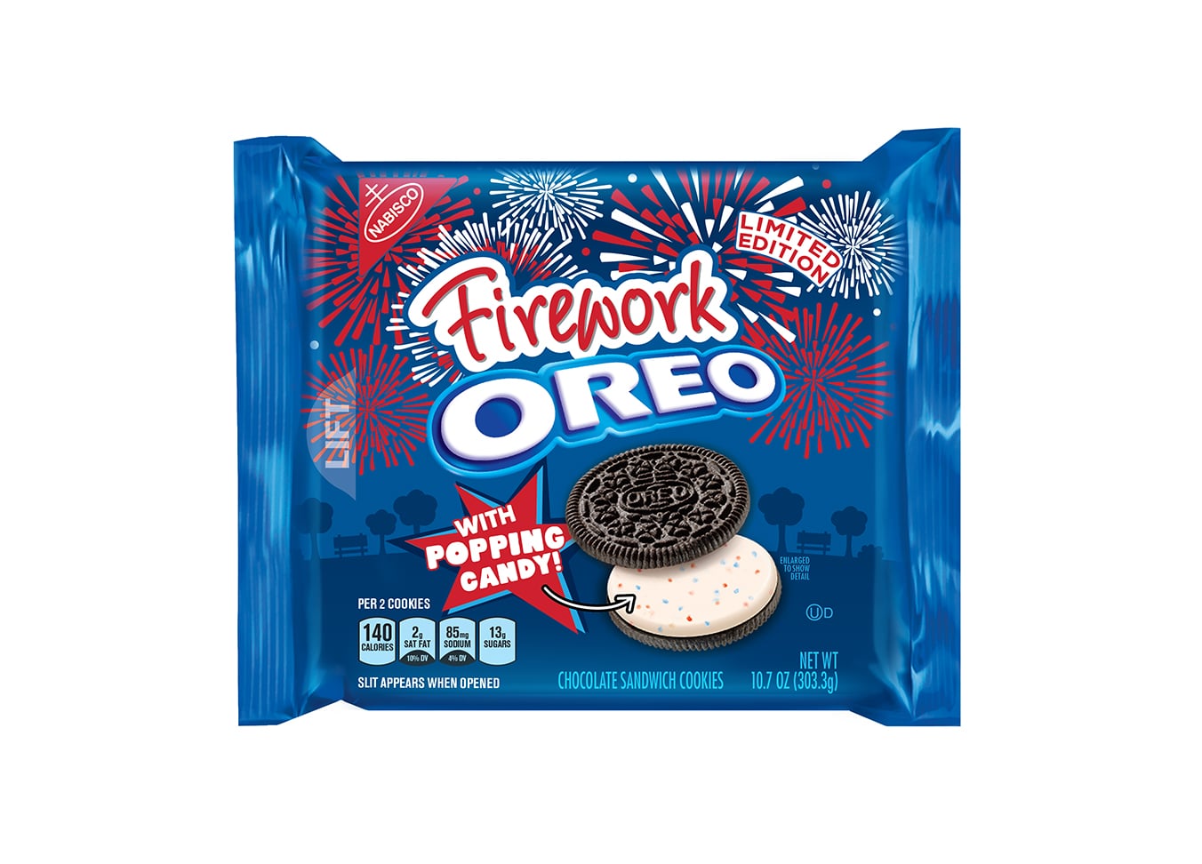 Firework Oreos -- as disgusting as you'd think