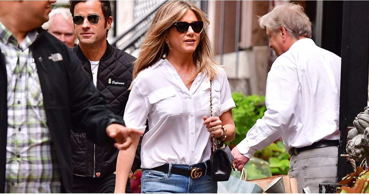 Jennifer Aniston Bag Style POPSUGAR Fashion
