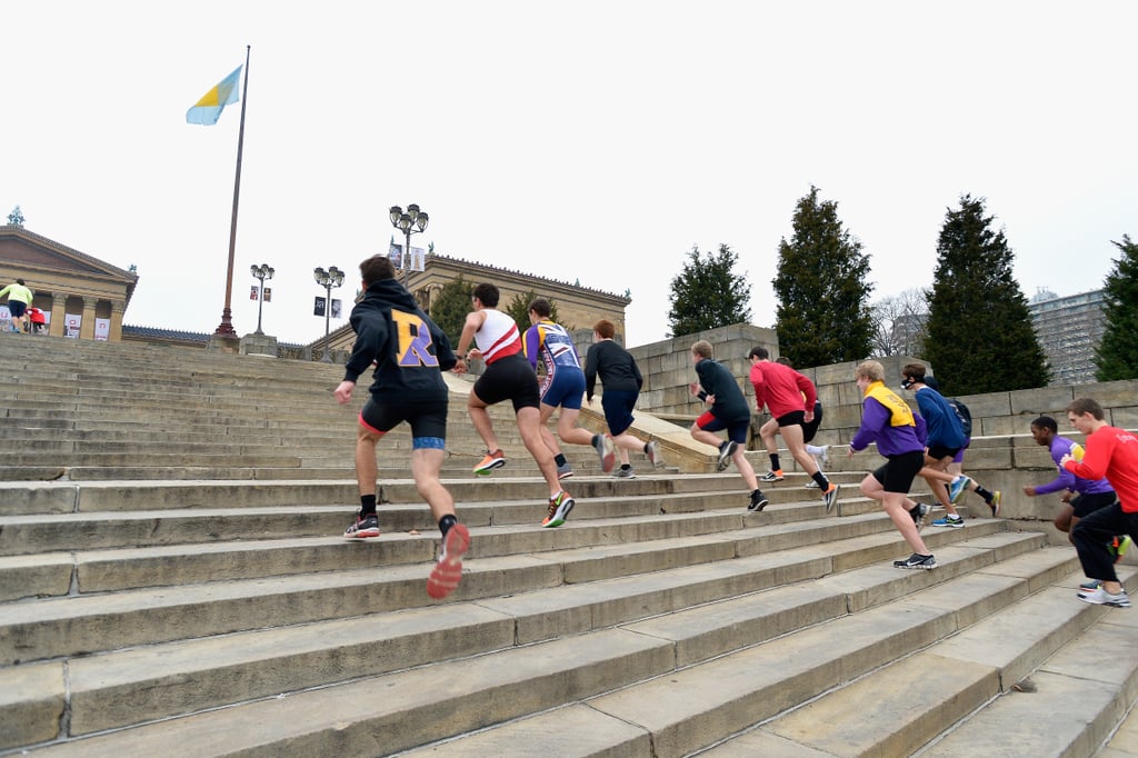 Run up the infamous Rocky Steps.