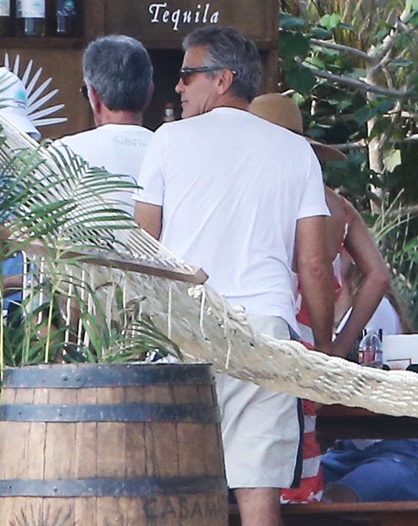 George Clooney and Amal Alamuddin in Mexico