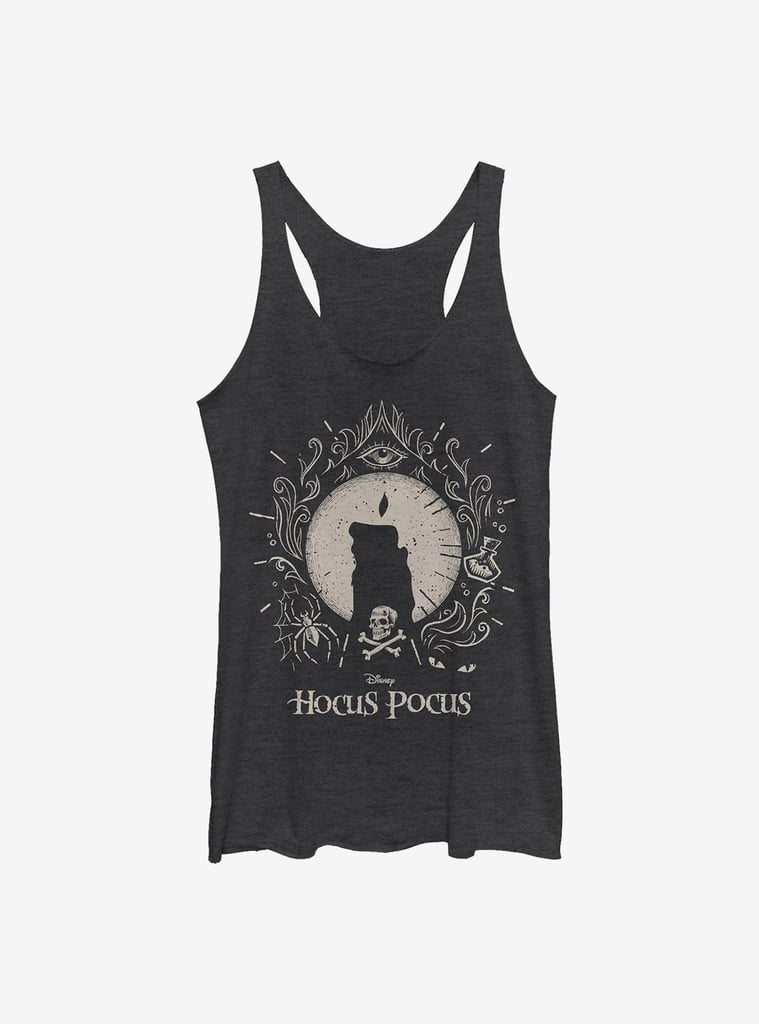 Disney Hocus Pocus Black Flame Tank Top