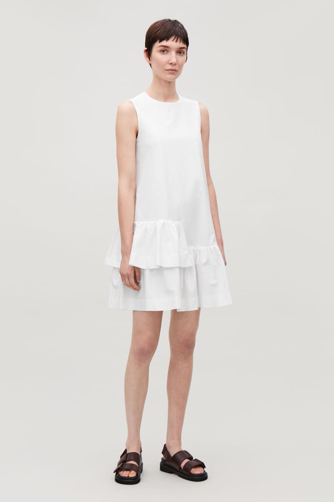 Cos Frilled Sleeveless Dress