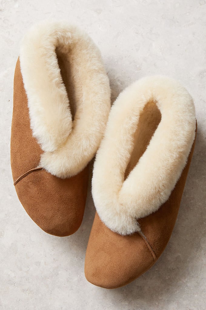 Overland Sophia Australian Merino Sheepskin Soft-Sole Slippers