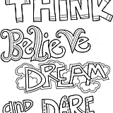 Get the coloring page: Have Courage | Free Printable Adult Coloring