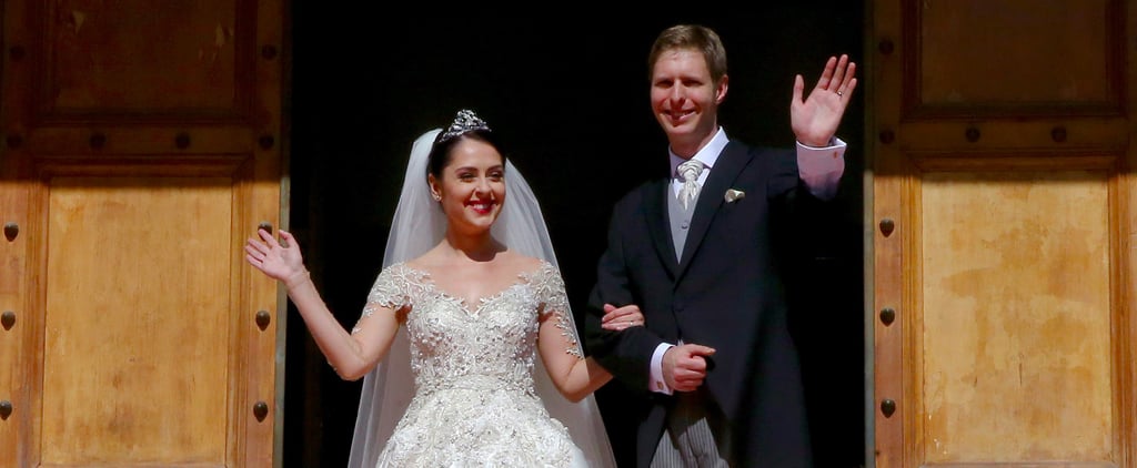 Crown Princess Elia of Albania's Wedding Dress