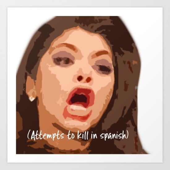 Soraya Montenegro Mini Art Print ($11)