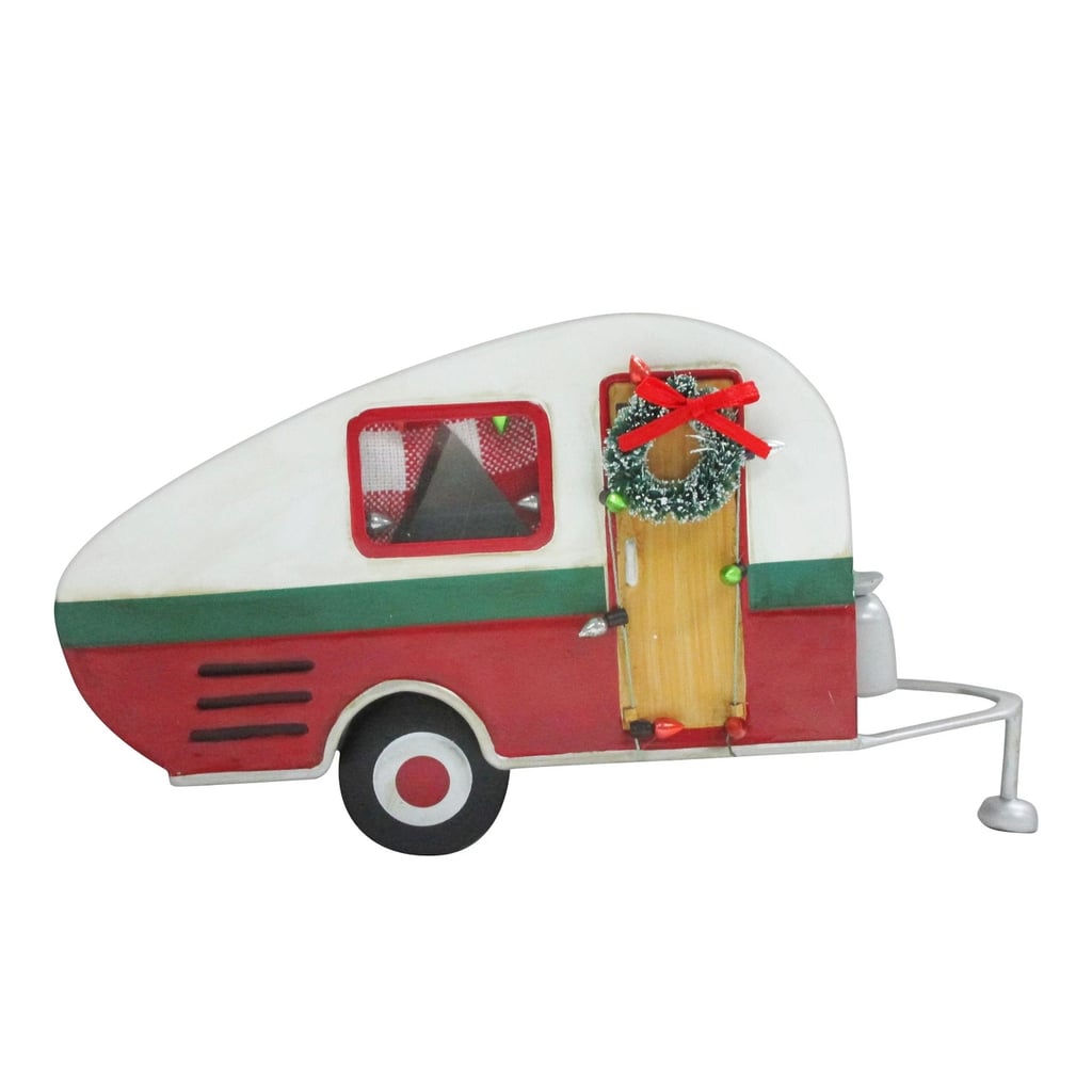 Camper Christmas Figurine 