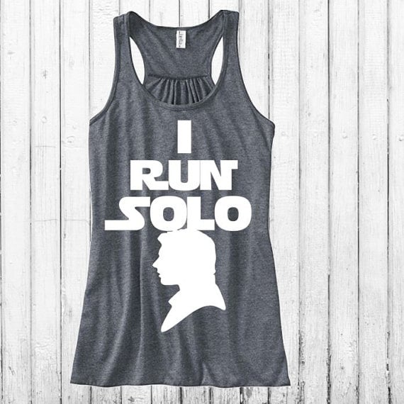 Etsy I Run Solo Tank