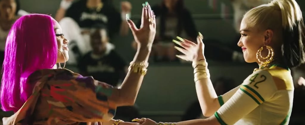See Saweetie and Gwen Stefani's Rhinestone "Slow Clap" Nails