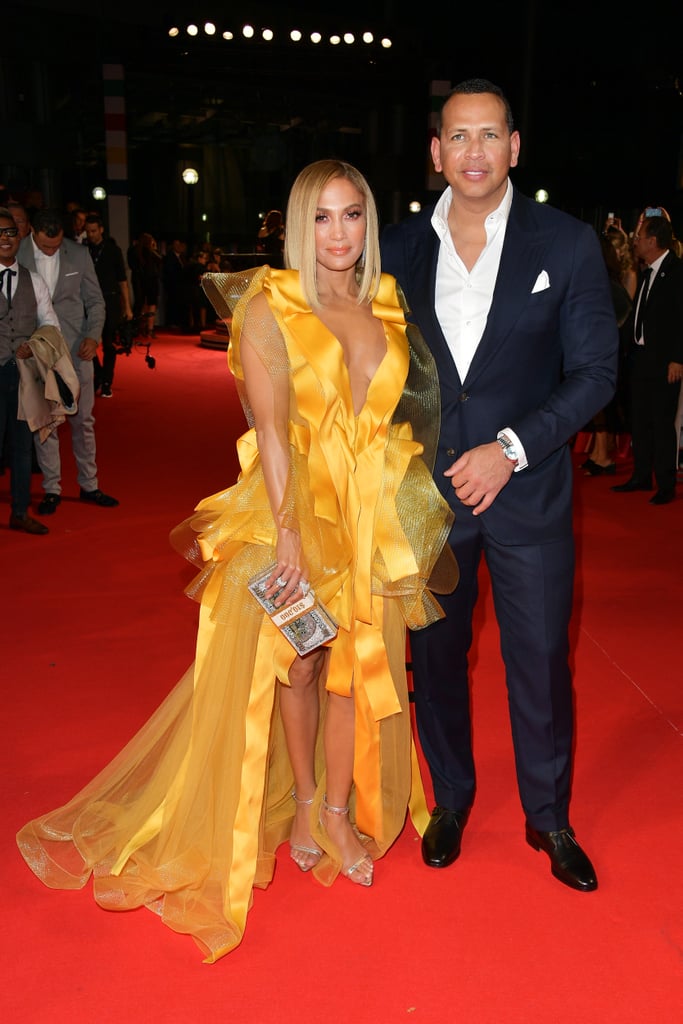 Jennifer Lopez and Alex Rodriguez at the Hustlers Premiere in Toronto