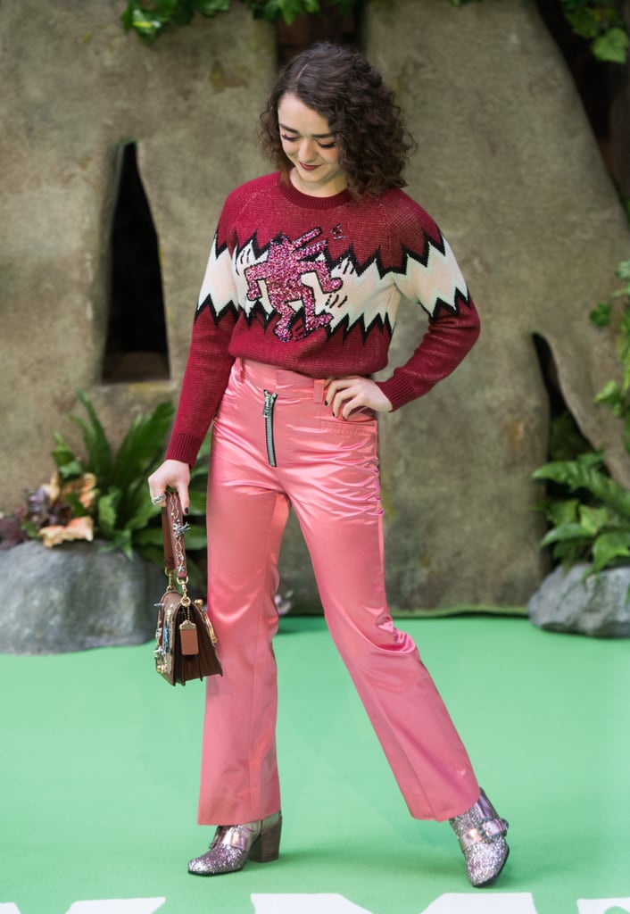 Maisie Williams Coach Outfit at Early Man Premiere