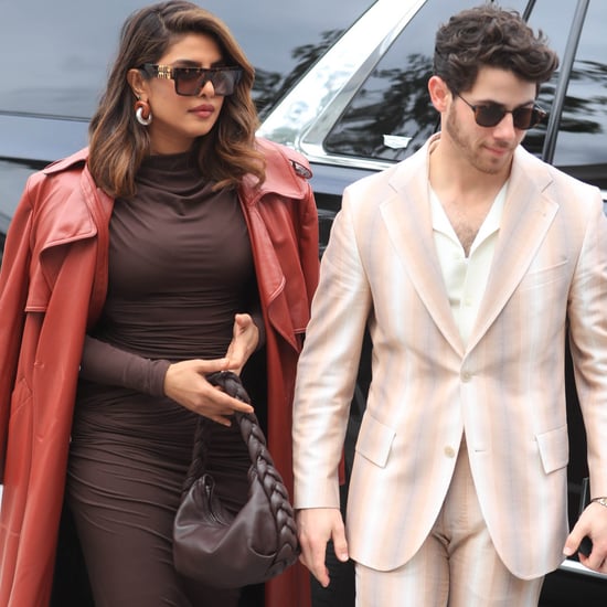 Priyanka Chopra and Nick Jonas Outfits at Walk of Fame