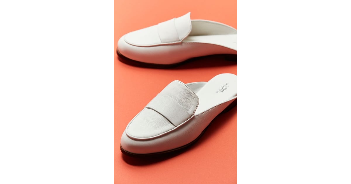 jules leather loafer mule