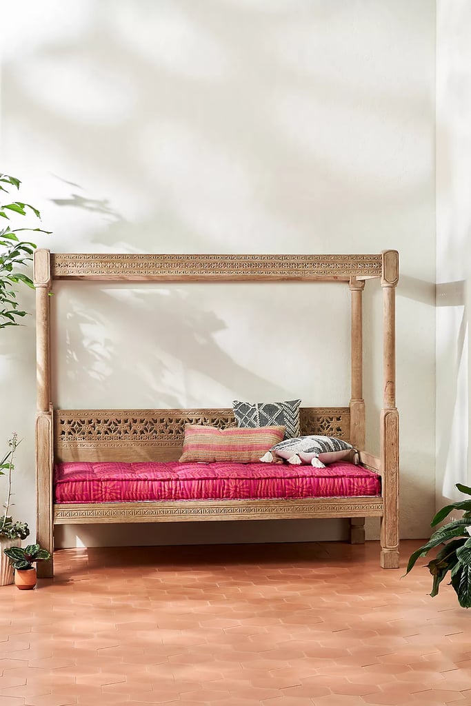 Best Covered Daybed: Anthropologie Ezana Indoor/Outdoor Canopy Daybed