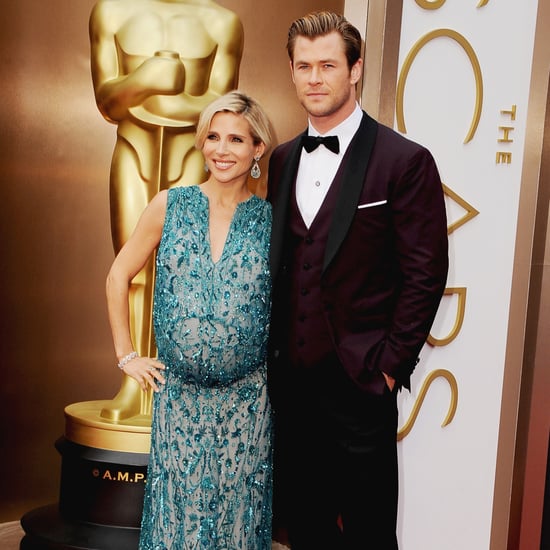 Chris Hemsworth and Elsa Pataky at the Oscars 2014