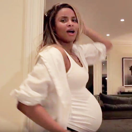 Ciara Shows Her Baby Bump in Dancing Video February 2017