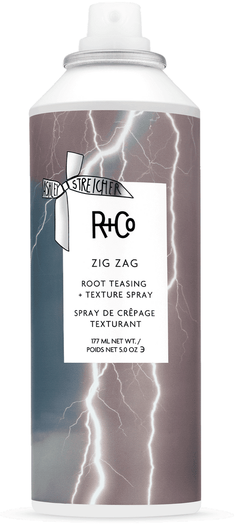 R+CO Zig Zag Root Teasing + Texture Spray