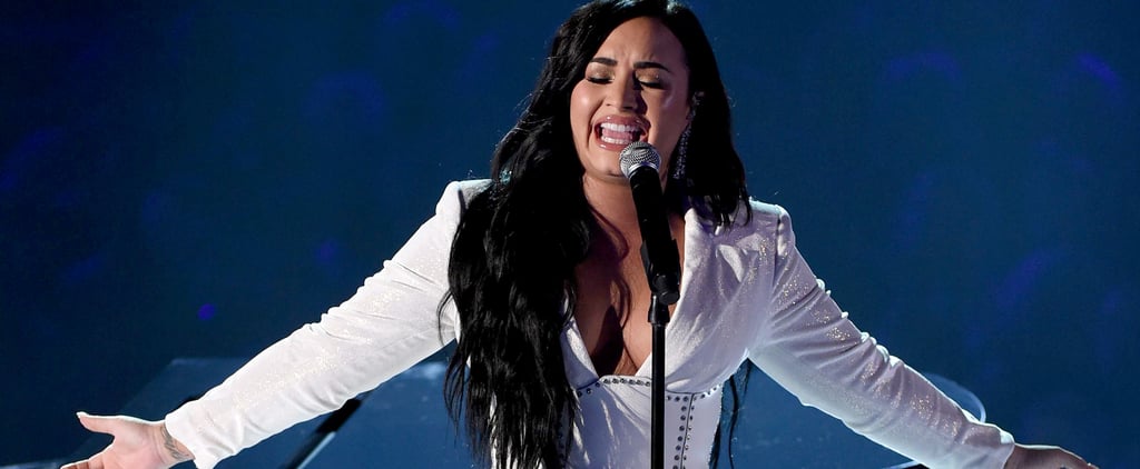 Demi Lovato's Christian Siriano Grammys Performance Gown