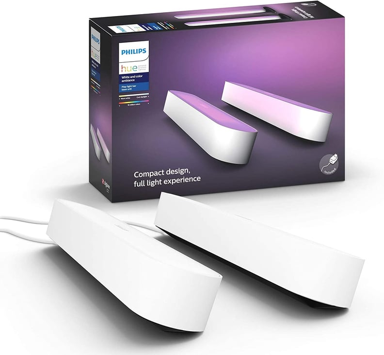 Philips Hue Play White & Color Smart Light, 2 Pack Base Kit