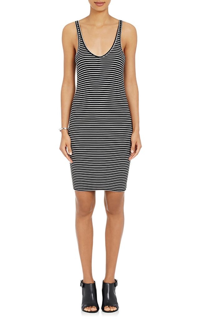 ATM Anthony Thomas Melillo Striped Jersey Tank Dress ($275)