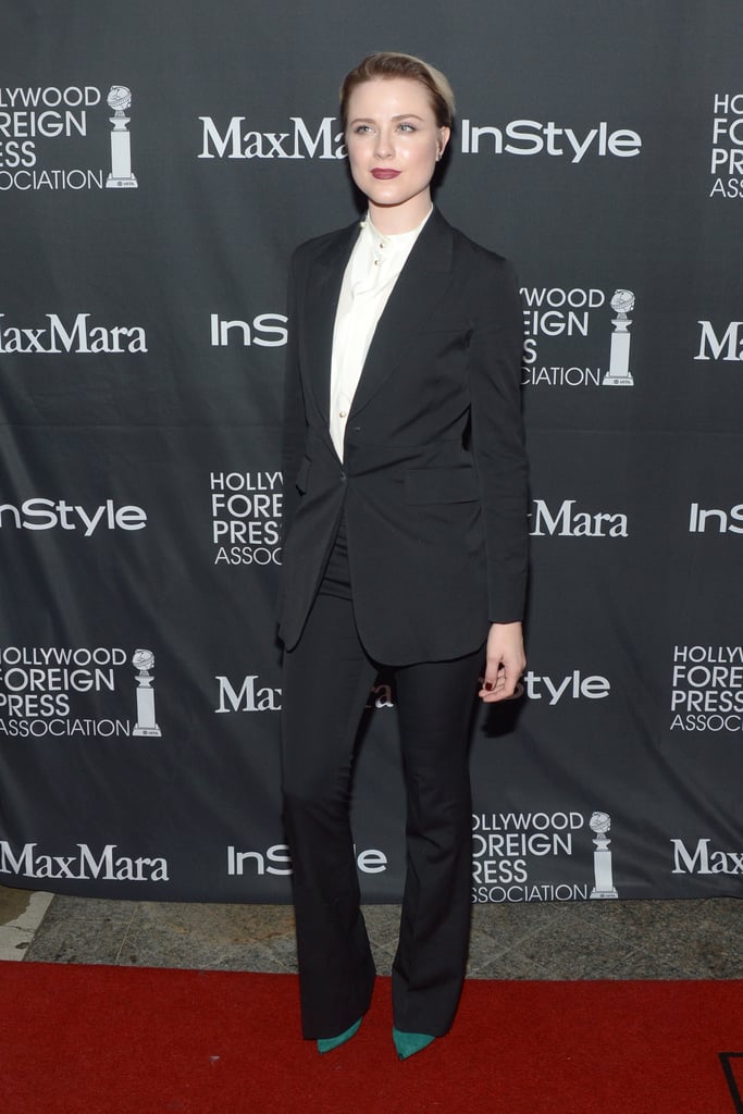 For the 2016 Toronto International Film Festival, the star picked a black pantsuit to walk the red carpet in.