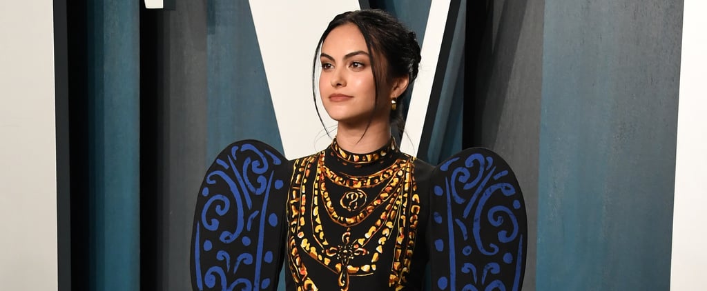Camila Mendes's Moschino Dress at the Oscars Afterparty 2020