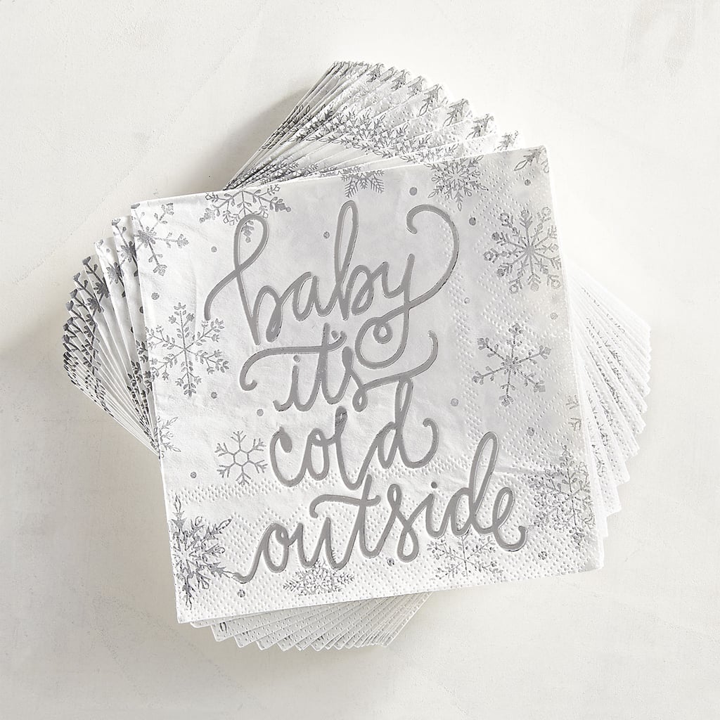 Baby It's Cold Outside Paper Cocktail Napkins ($6)